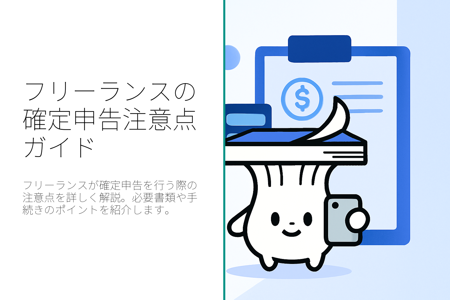 フリーランスのための確定申告注意点完全ガイド