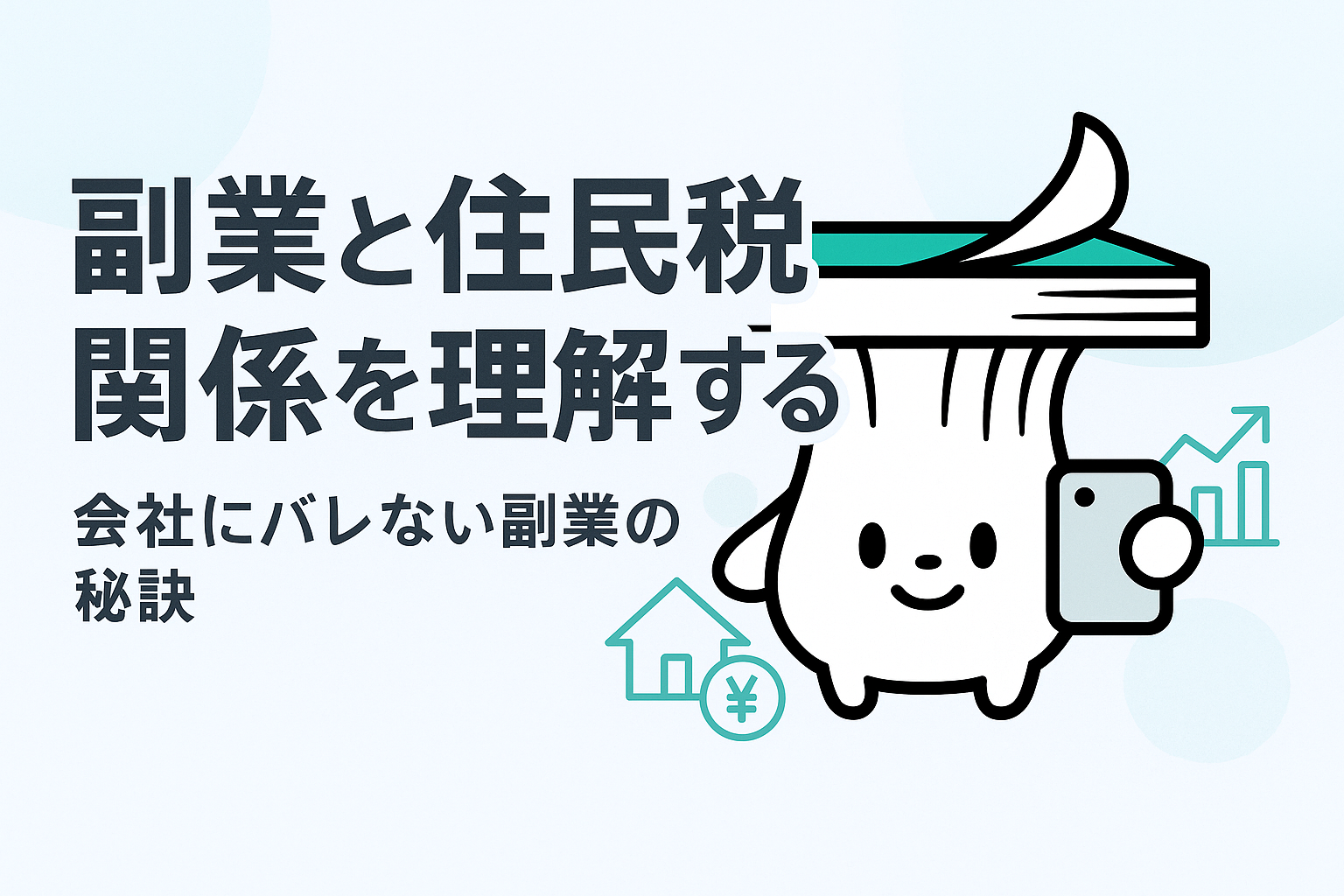 副業の住民税が会社にバレない方法とは？知っておくべき対策とポイント